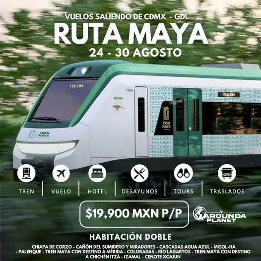 RUTA MAYA AGOSTO 2025