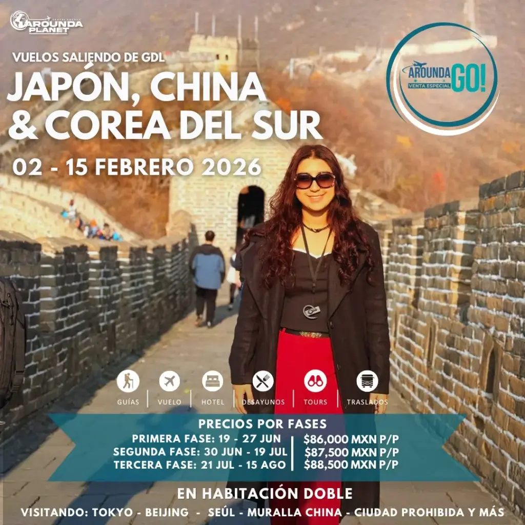 JAPÓN, CHINA & COREA 2026