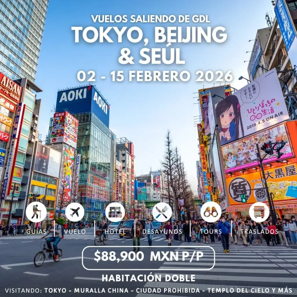 TOKYO, BEIJING & SEUL 2026
