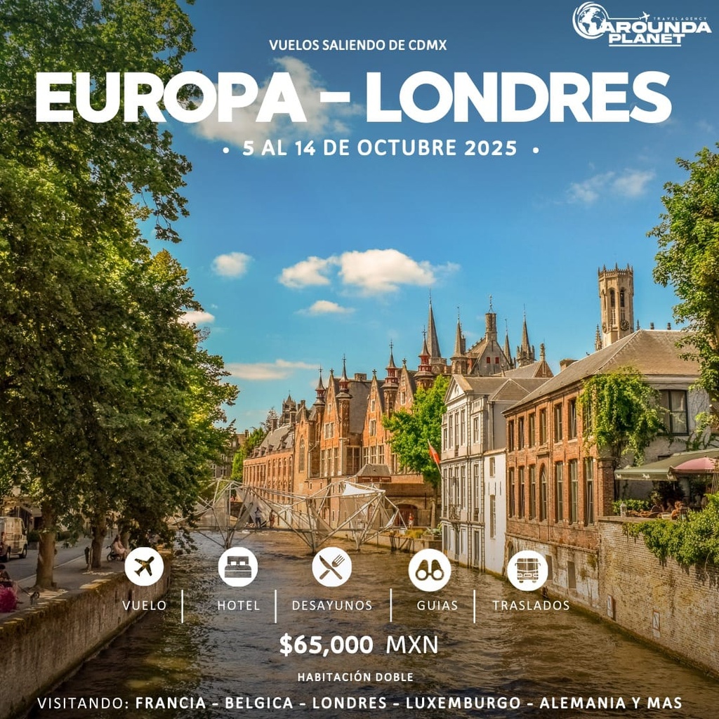 EUROPA Y LONDRES 2025