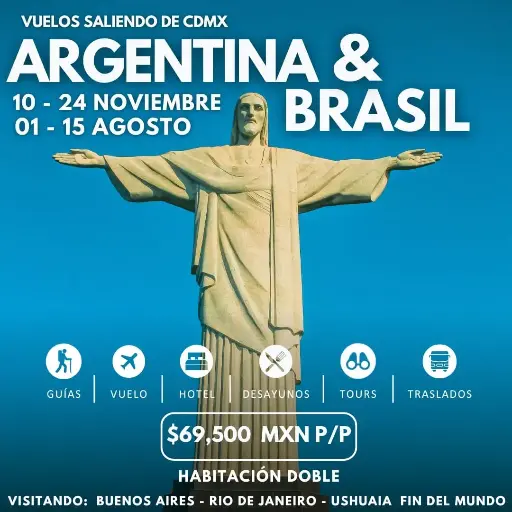 ARGENTINA Y BRASIL AGOSTO 2025