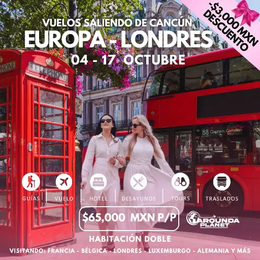 EUROPA Y LONDRES 2025