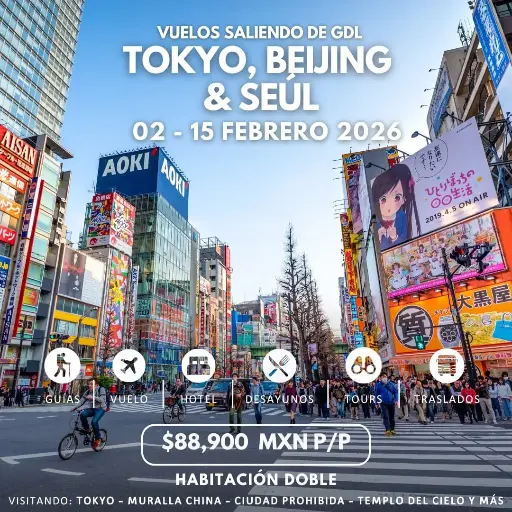 TOKYO, BEIJING & SEUL 2026